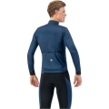 Koszulka rowerowa z długim rękawem Rogelli Core granatowa - 3XL