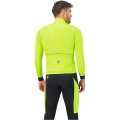 Koszulka rowerowa z długim rękawem Rogelli Core żółta - 3XL