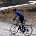 Spodenki rowerowe z wkładką Rogelli Fuse II czarno-niebieskie