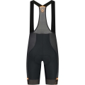 Spodenki rowerowe z wkładką Rogelli Hero II czarno-pomarańczowe - 3XL
