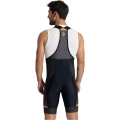 Spodenki rowerowe z wkładką Rogelli Hero II czarno-pomarańczowe - 3XL