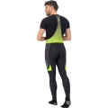 Spodnie rowerowe Rogelli Fuse II czarno-żółte - XXL
