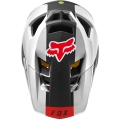 Kask rowerowy Fullface Fox Proframe Blocked MIPS biało-czarny