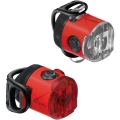 Zestaw lampek rowerowych Lezyne Femto Drive czerwony