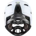 Kask rowerowy Fullface Uvex revolt biało-czarny