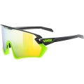 Okulary rowerowe Uvex Sportstyle 231 2.0 czarno-żółte