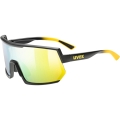 Okulary rowerowe Uvex sportstyle 235 czarno-żółte