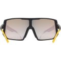 Okulary rowerowe Uvex sportstyle 235 czarno-żółte