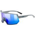 Okulary rowerowe Uvex sportstyle 235 szaro-niebieskie