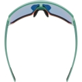 Okulary rowerowe Uvex sportstyle 235 turkusowo-czerwone