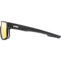 Okulary Uvex LGL 51 czarno-żółte