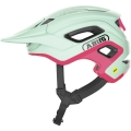 Kask rowerowy Abus CliffHanger MIPS miętowo-różowy