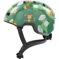 Kask rowerowy orzech Abus Skurb Kid green jungle