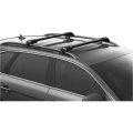 Bagażnik dachowy Thule Wingbar Edge Nissan X-Trail 5-dr SUV 14-21 na relingi srebrny
