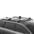 Bagażnik dachowy Thule Wingbar Edge Renault Clio 5-dr Estate 13-20 na relingi srebrny