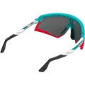 Okulary Rudy Project Defender Emerald-White Multilaser Red