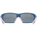 Okulary Uvex sportstyle 225 niebiesko-różowe