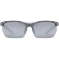 Okulary rowerowe Uvex Sportstyle 114 szaro-granatowe + wymienne szkła