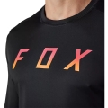 Koszulka rowerowa z długim rękawem Fox Ranger Dose czarna