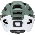 Kask rowerowy Uvex Finale Visor V zielono-biały