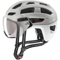 Kask rowerowy Uvex Finale Visor beżowy