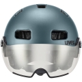 Kask rowerowy Uvex Rush Visor niebieski