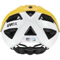 Kask rowerowy Uvex Quatro CC żółto-biały