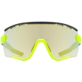 Okulary rowerowe Uvex Sportstyle 236 Set czarno-żółte