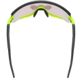 Okulary rowerowe Uvex Sportstyle 236 Set czarno-żółte