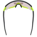 Okulary rowerowe Uvex Sportstyle 236 Set czarno-żółte