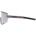Okulary rowerowe Uvex Sportstyle 236 S Set fioletowo-czarne