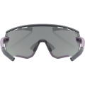 Okulary rowerowe Uvex Sportstyle 236 S Set fioletowo-czarne