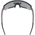 Okulary rowerowe Uvex Sportstyle 236 S Set fioletowo-czarne
