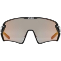 Okulary Uvex sportstyle 231 2.0 P czarno-czerwone