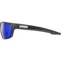 Okulary Uvex sportstyle 706 czarno-niebieskie