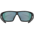 Okulary Uvex sportstyle 706 czarno-niebieskie
