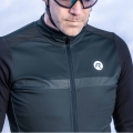 Kurtka rowerowa Rogelli Mono granatowo-czarna