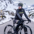 Kurtka rowerowa Rogelli Hero II czarno-żółta