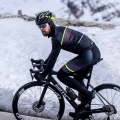 Kurtka rowerowa Rogelli Hero II czarno-żółta