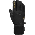 Rękawice narciarskie damskie Reusch Tessa Stormbloxx czarno-złote - 8.5