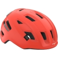 Kask rowerowy MET E-mob pomarańczowy