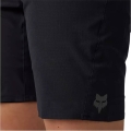 Spodenki rowerowe damskie Fox Lady Flexair Ascent czarne