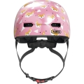 Kask rowerowy orzech Abus Skurb Kid rose foxes