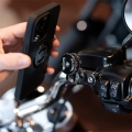 Uchwyt na klamkę sprzęgła SP Connect Clutch Moto Mount Pro chrom