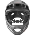 Kask rowerowy Fullface Abus YouDrop srebrny