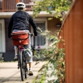 Koszyk na rower Ortlieb Up-Town Rack City czerwony