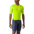 Koszulka rowerowa Castelli Espresso limonkowa - XXL