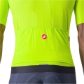 Koszulka rowerowa Castelli Espresso limonkowa - XXL