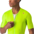 Koszulka rowerowa Castelli Espresso limonkowa - XXL