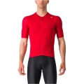 Koszulka rowerowa Castelli Espresso czerwona - XXL